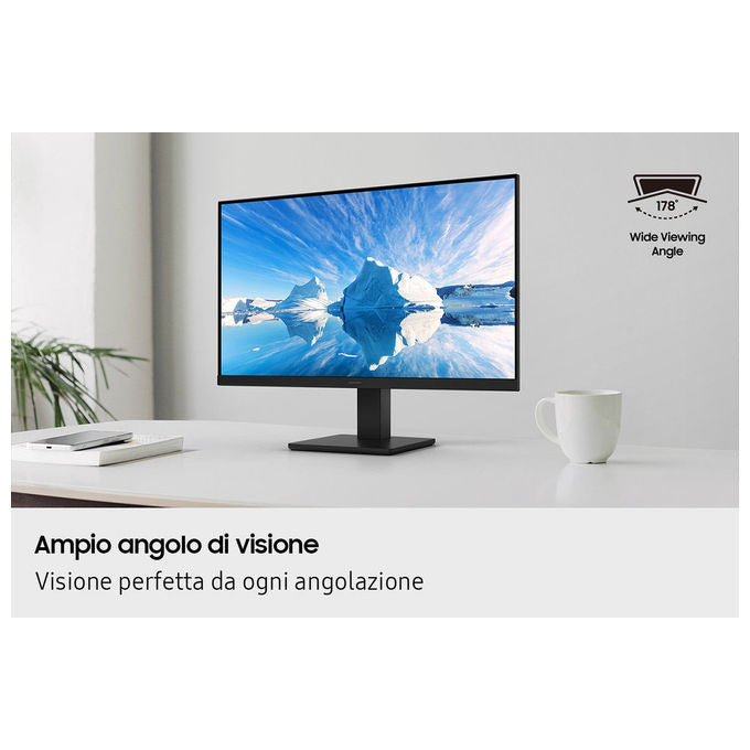 Samsung monitor LED 24 pollici Full HD, S24F310, 1920x1080, 16:9, 4ms, contrasto 3000:1, HDMI