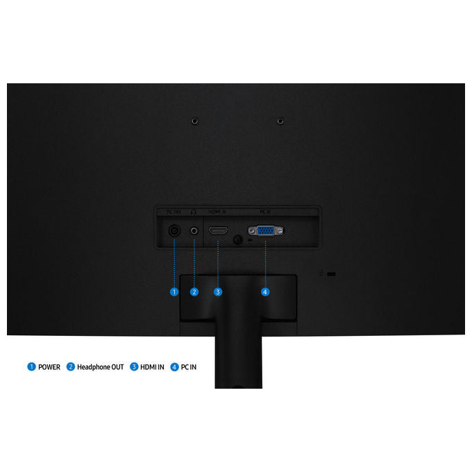 Samsung LS27D390GAUXEN S27D390GAU Monitor Curvo 27'' Full HD 1920 x 1080 Pixel 100 Hz 4 ms colore Nero