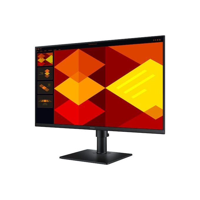 Samsung monitor business 27 pollici, Full HD 1920x1080, IPS, 100Hz, altoparlanti integrati, regolazione altezza, pivot, VESA