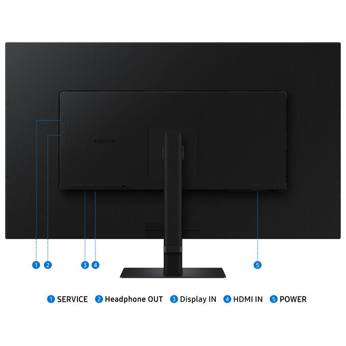 Samsung LS37D702EAUXEN S70D Monitor PC 94 cm (37'') 3840 x 2160 Pixel 4K Ultra HD LCD con HDR10 colore Nero