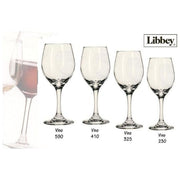 Libbey BOL181025 Perception Calice da Vino 32,5 cl in Vetro Temperato Lavabile in Lavastoviglie colore Trasparente