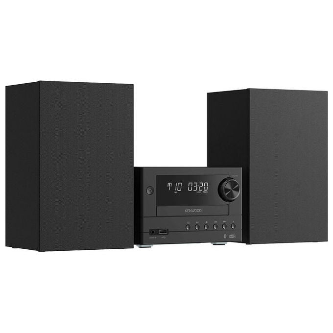 Kenwood M-450DAB Microimpianto Hi-Fi con Bluetooth 5.4 e Radio Dab+ 20 W Lettore CD USB Aux In colore Nero