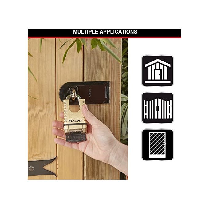 Master Lock M1177EURDCC Lucchetto a Combinazione Ottone Massiccio
