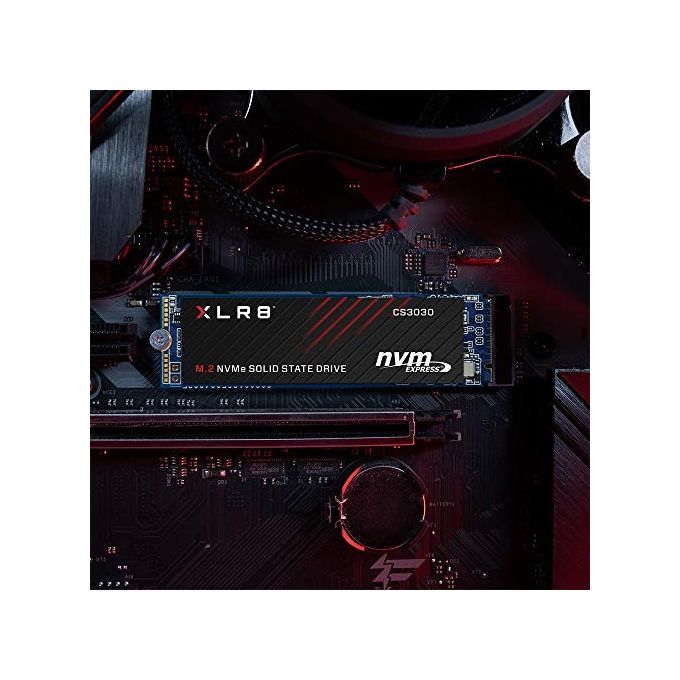 PNY M280CS3030-2TB-RB XLR8 CS3030 SSD Interno M.2 NVMe PCIe Gen3 2TB Lettura 3500 MB-s Scrittura 3000 MB-s 3D TLC