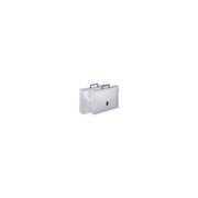 Fellowes M298 Valigetta Portadocumenti in Polionda 2.5 mm Dorso 10 cm Formato 28x38 cm colore Bianco
