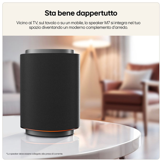 LG M7.AEUTLLK Sound Suite M7 Speaker Wireless 2.1.1 Canali con Audio Spaziale Dolby Atmos FlexConnect 100 W colore Nero
