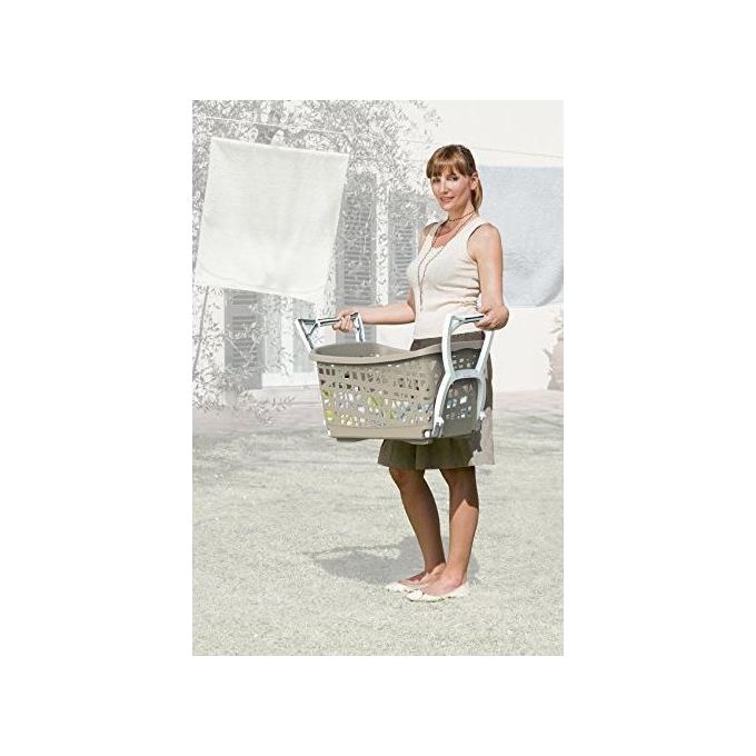 Bama Cesta Stand up Con Gambe Reclinabili 60,5x40,5 h 43 - Colori assortiti