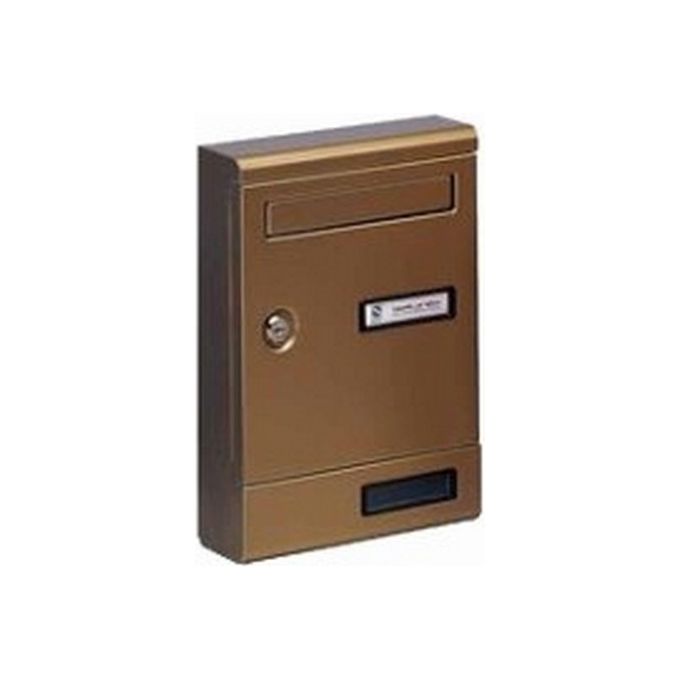 Silmec Cassetta Lettere alluminio Bronz 10-351