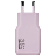 Tucano MA-ONEPOWKIT-PK ONE POWER KIT Caricabatterie GaN 35W con Cavo USB-C 60W 2m colore Rosa