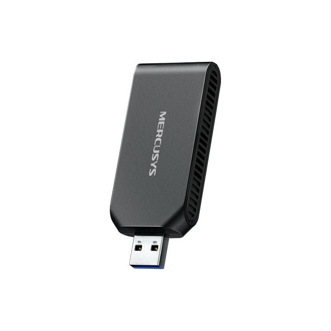 Mercusys MA70XM Adattatore USB Wi-Fi 6 AX1800 Dual Band 1201 Mbps USB 3.0 MU-MIMO WPA3 colore Nero