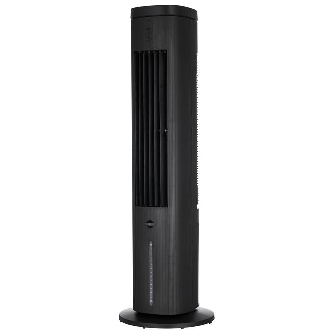 Midea MAC402R0BPK Raffrescatore a colonna 45W 4L 300 m³-h 3 velocita' ionizzatore timer 7h telecomando colore Nero