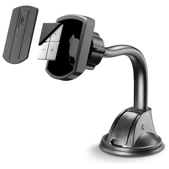 Cellular Line Touch Flexi Universal Supporto smartphone da auto magnetico con fissaggio a ventosa