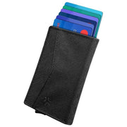 Celly MAGWALLETPTBK Pocket Wallet Portafoglio MagSafe in Similpelle fino a 9 Carte colore Nero