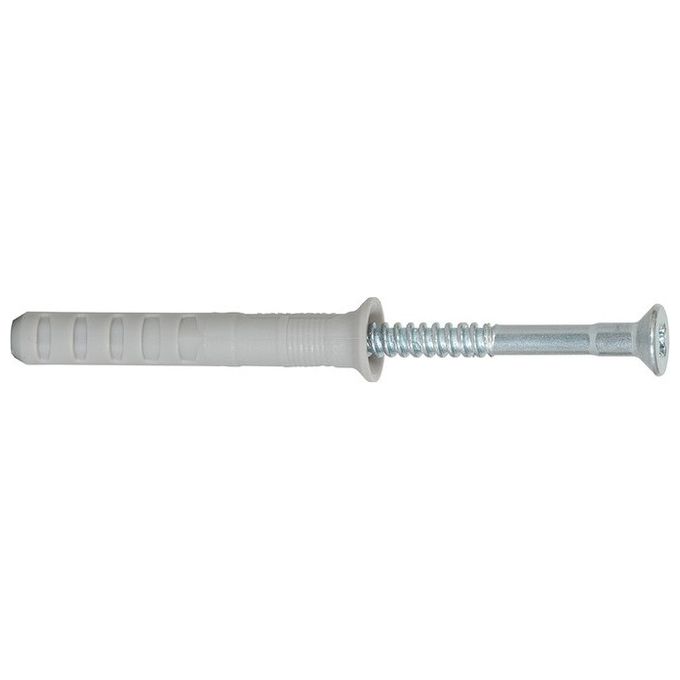 Tassello A Percussione N 6X80-50 S Con Vite A Chiodo (100 Pz.)