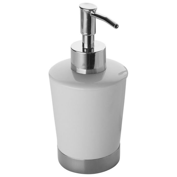 Gedy Dosatore Petunia Bianco Ceramica 16,5x7,5x7,5 Cm