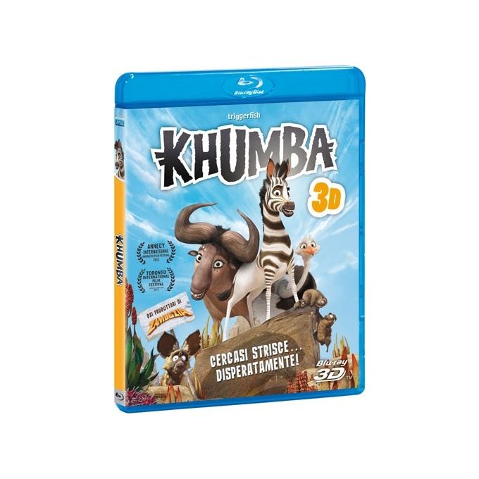 Khumba: Cercasi Strisce Disperatamente 3D Blu-Ray