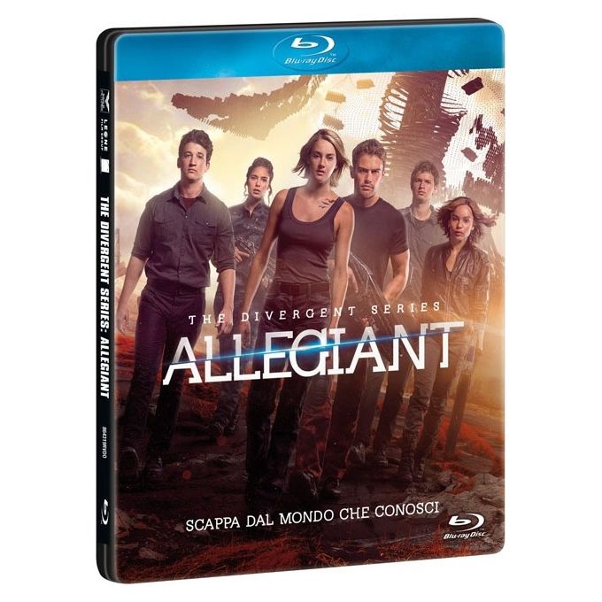 Allegiant The Divergent Series Steelbook Blu-Ray