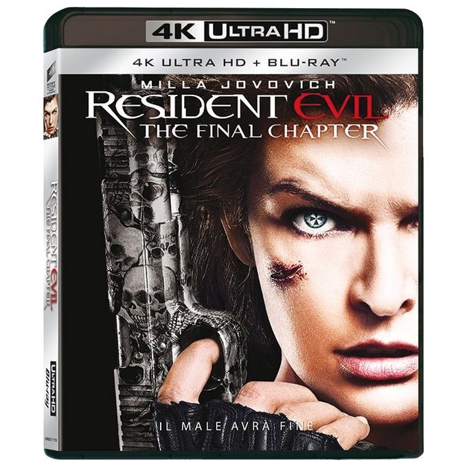 Resident Evil: The Final Chapter 4K + Bd Blu-Ray