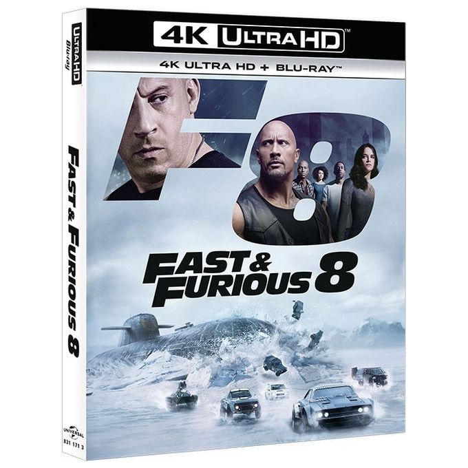 Fast and Furious 8 UHD  (2 Dischi) Blu-Ray