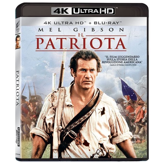 Universal Blu-Ray Il Patriota Un Film Avvincente da Collezione Con Immagini di Alta Qualita' e Audio Coinvolgente