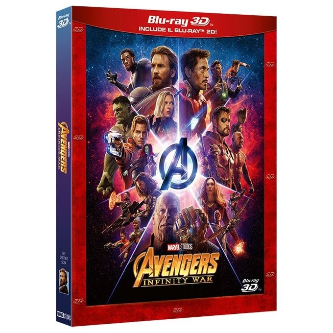 Avengers: Infinity War (3D + 2D) Blu-Ray