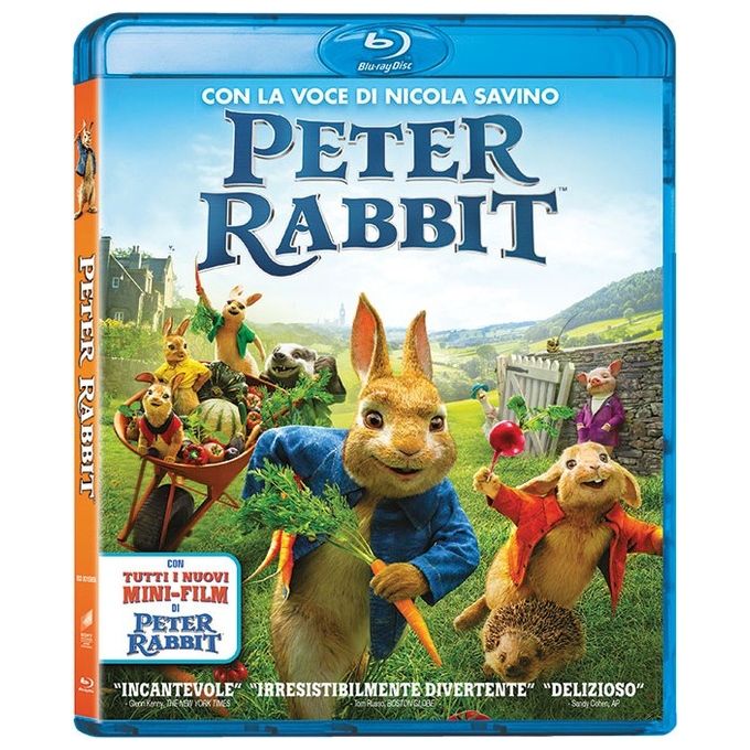 Universal Peter Rabbit Blu-Ray Esperienza Visiva di Alta Qualita' per Famiglie e Appassionati di Animazione