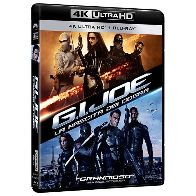 G.i Joe La Nascita Dei Cobra 4K UHD  Blu-Ray