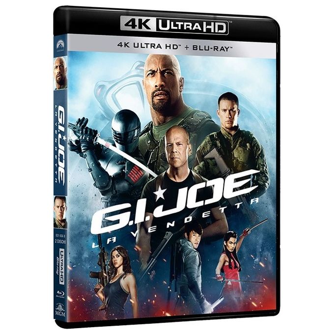 G.i Joe La Vendetta 4K UHD  Blu-Ray