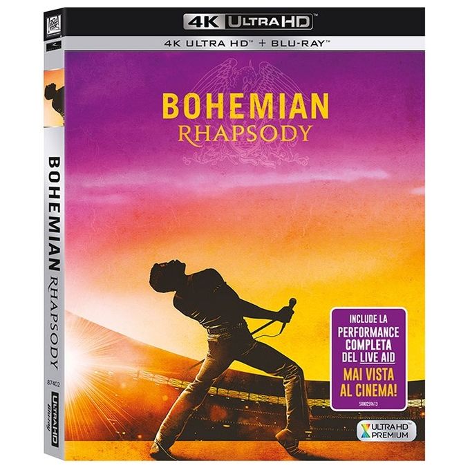 Bohemian Rapsody 4K Ultra Hd Blu-Ray