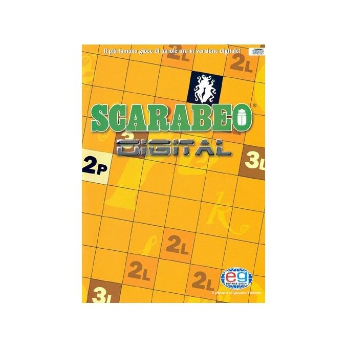 EDITRICE GIOCHI Scarabeo Digital PC Gioco da Tavolo Digitale per Computer con Modalita' Multigiocatore e Funzionalita' Avanzate