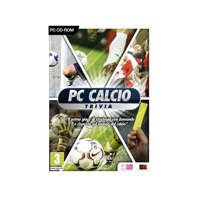 Korner Pc Calcio Trivia Gioco per PC con Oltre 10000 Domande sul Calcio Italiano e Internazionale