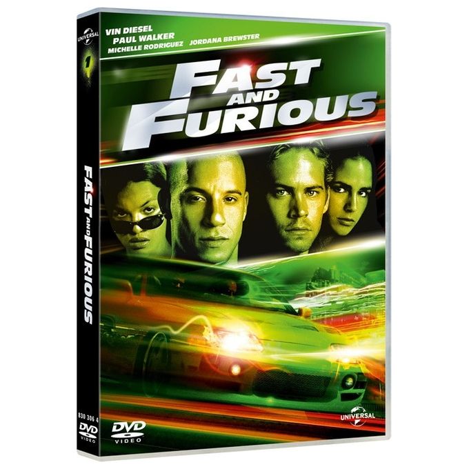 Universal DVD Fast and Furious Un Film Adrenalinico di Macchine Veloci e Corse Notturne Con Dominic e Brian