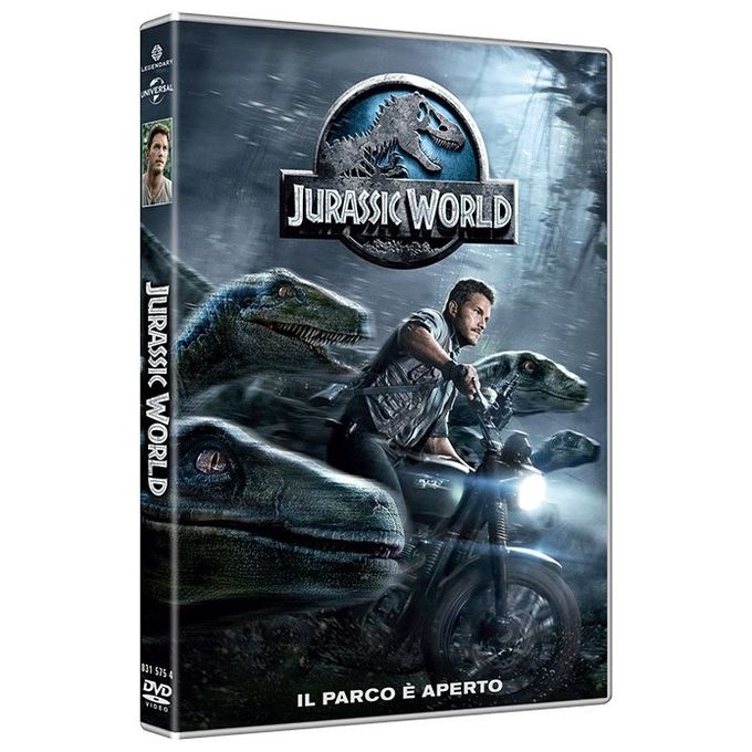 Universal Jurassic World DVD per gli amanti del cinema d'azione e avventura con effetti speciali straordinari