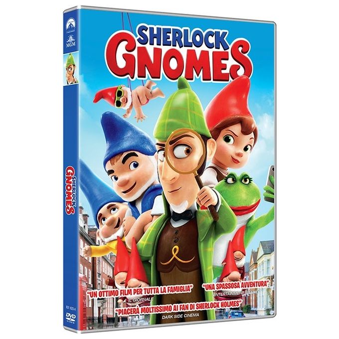 Universal Sherlock Gnomes DVD per un'esperienza cinematografica coinvolgente e divertente adatta a tutta la famiglia