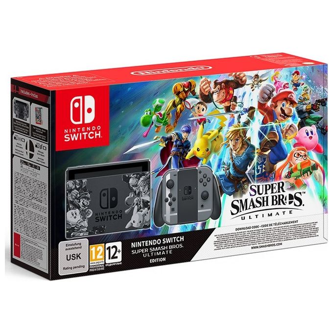 Console Nintendo Switch + Super Smash Bros Ultimate