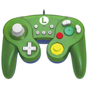 Hori Battle Pad (Luigi) - Controller USB in stile GameCube per Nintendo Switch - Ufficiale Nintendo Switch