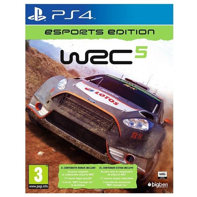 World Rally Championship 5 Esport PS4 Playstation 4
