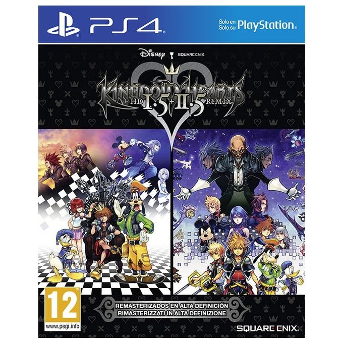 Kingdom Hearts 1.5 HD and 2.5 HD PS4 Playstation 4