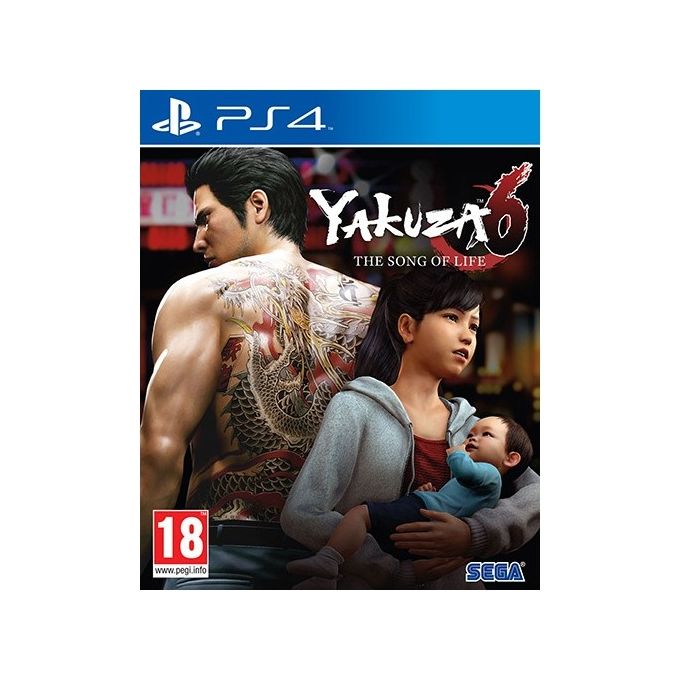 Yakuza 6: the Song Of Life PS4 Playstation 4