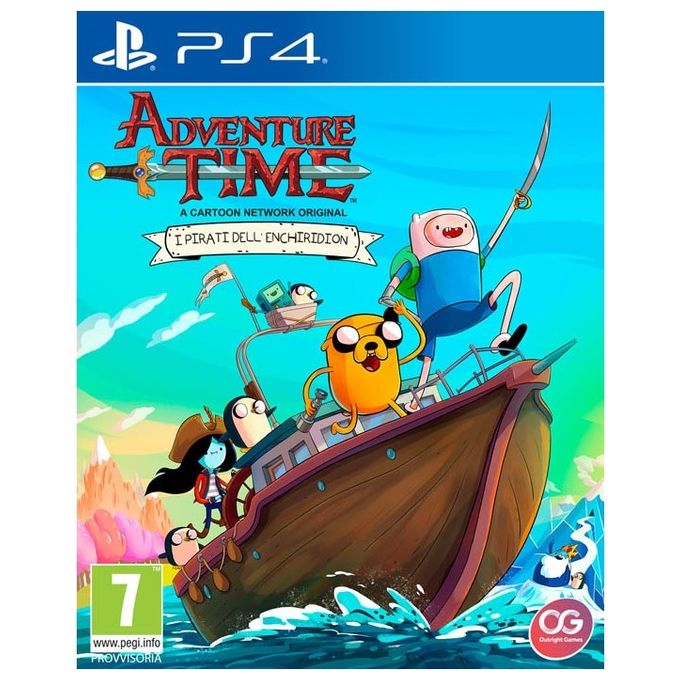 Bandai Namco 113158 Adventure Time I Pirati dell'Enchiridion Gioco PS4 Avventura RPG PEGI 7