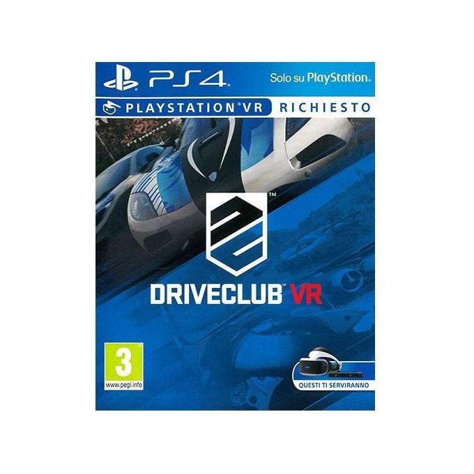 Driveclub VR PS4 Playstation 4 (Richiede Playstation VR)