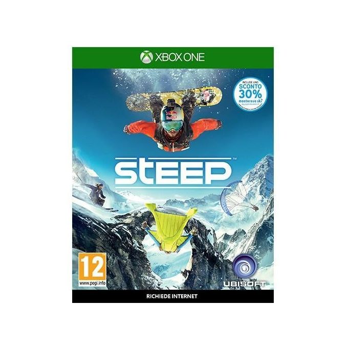 Ubisoft Steep Gioco per Xbox One Avventura Epica nei Paesaggi Innevati e Attivita' Estreme