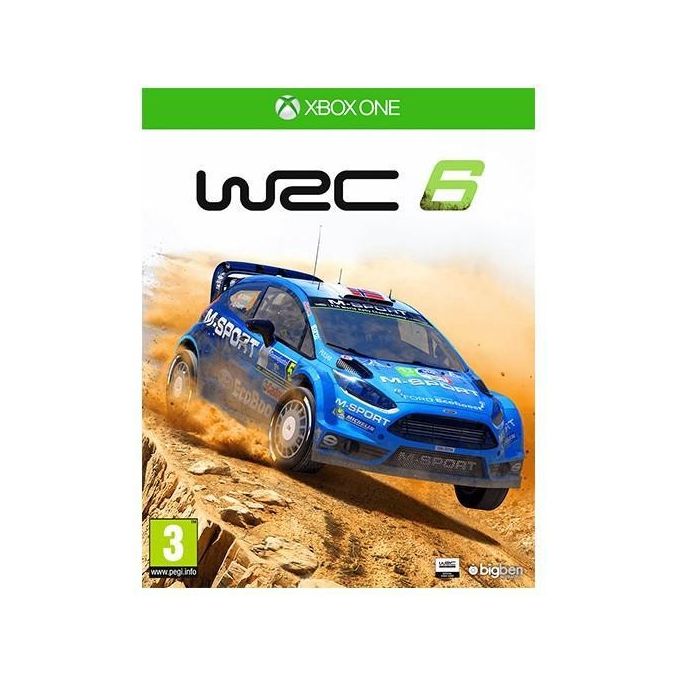 Ubisoft wrc 6 gioco per xbox one esperienza di simulazione di corse realistica e coinvolgente