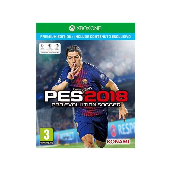 Pro Evolution Soccer PES 2018 Premium Edition Xbox One