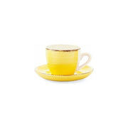 Baita Set Caffe' 6 Tazzine Con Piattino