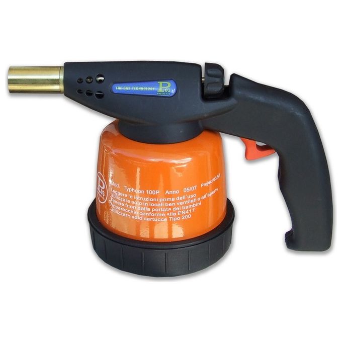 Gas Saldatore Piezo RiScuro Metall Typhoon100P
