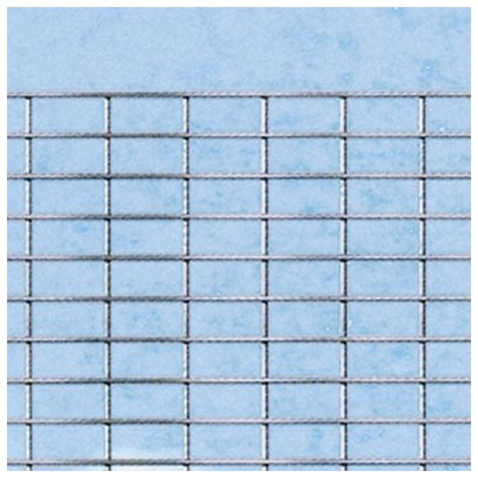 Cavatorta SZ02050025B Agrisald Rete Elettrosaldata Zincata Maglia 12x25 mm Diametro Filo 1,5 mm Lunghezza 25 m Altezza 50 cm colore Zinco