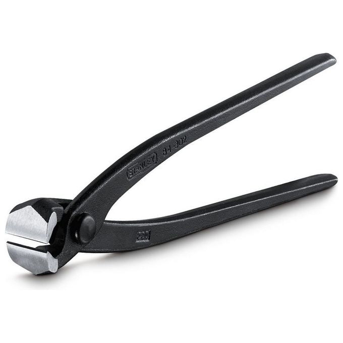Stanley 2-84-179 Tenaglia per Carpentiere e Cementista 200 mm Acciaio al Carbonio Forgiato Bordi Rinforzati a Induzione Conforme ISO 9242 DIN 5242