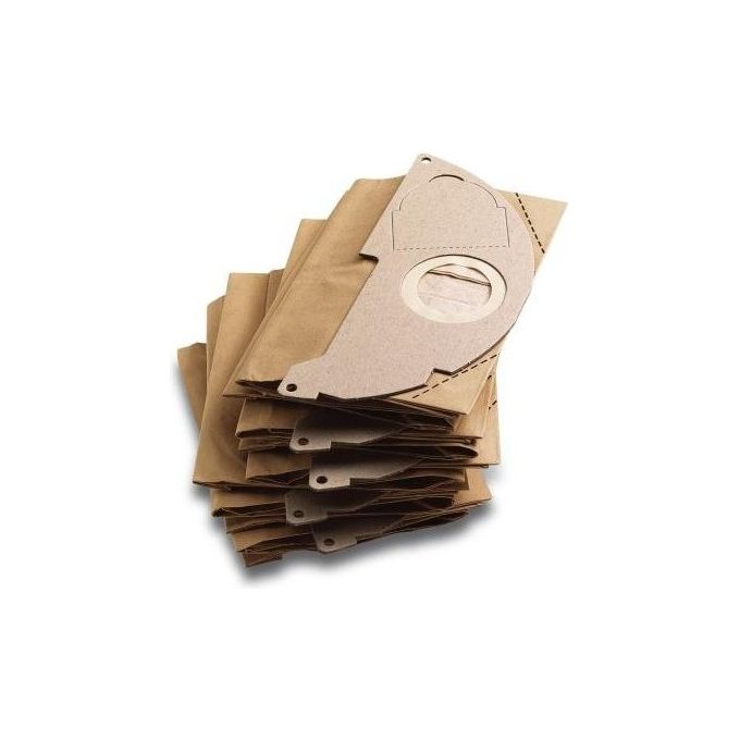 Karcher 6.904-322.0 Sacchetto Filtro in Carta Doppio Strato (5 Pz)