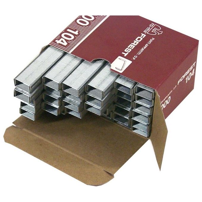 Ro-ma 110-13 Forest Punti Metallici per Fissatrici Zincati compatibili Tecnica 10 e Rocama 10 confezione 5000 pz